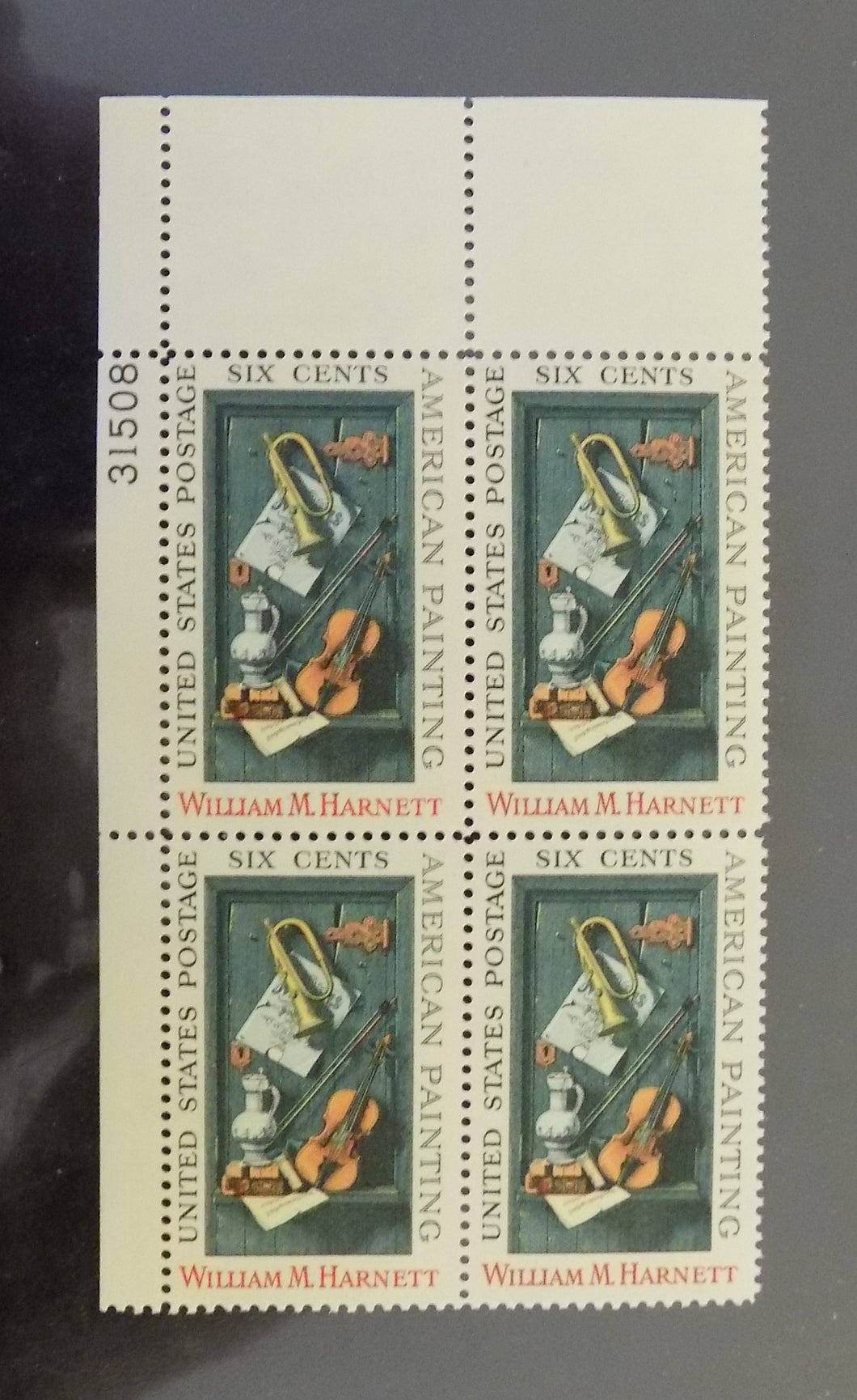 # 1386 (1969) Harnett - PB, UL #31508, MNH
