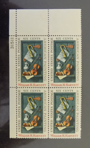 # 1386 (1969) Harnett - PB, UL #31511, MNH