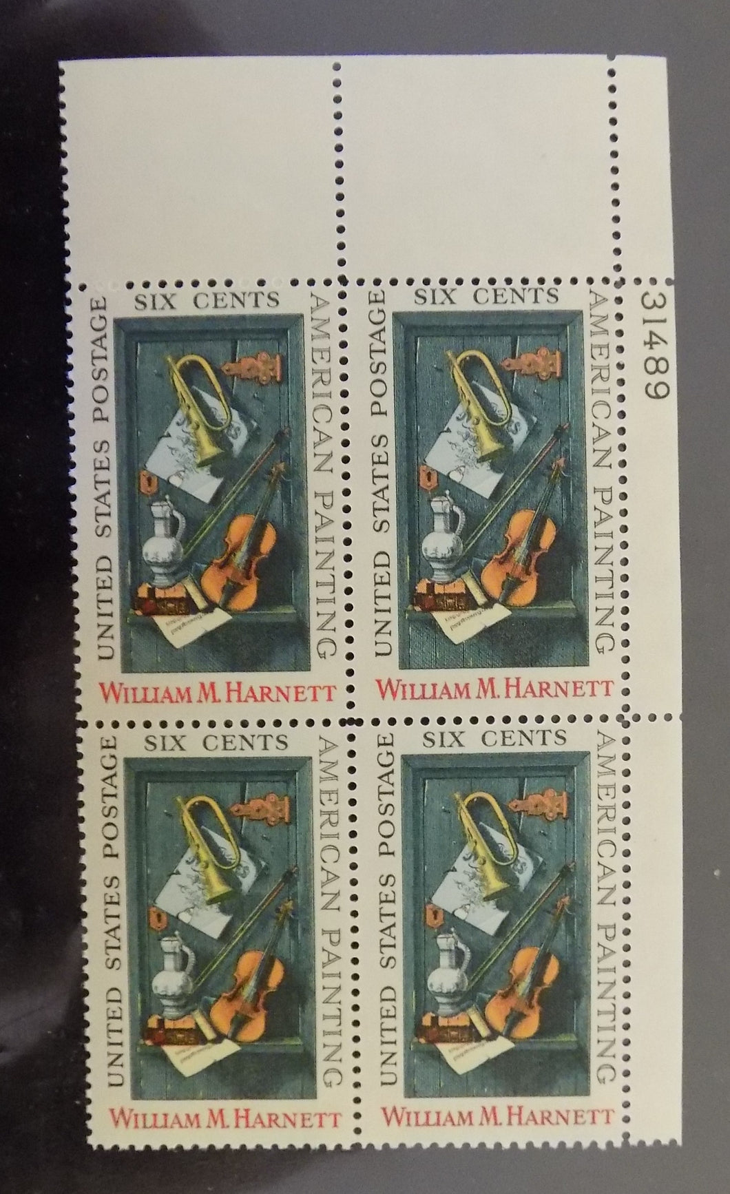 # 1386 (1969) Harnett - PB, UR #31489, MNH
