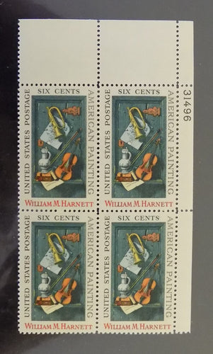 # 1386 (1969) Harnett - PB, UR #31496, MNH