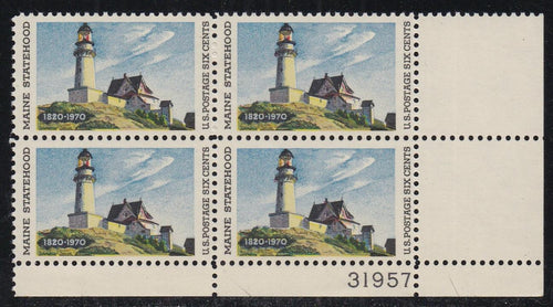 # 1391 (1970) Maine - PB, LR #31957, MNH
