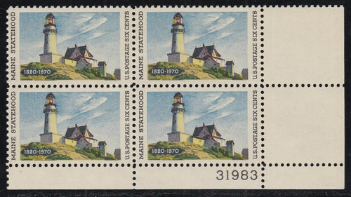 # 1391 (1970) Maine - PB, LR #31983, XF MNH
