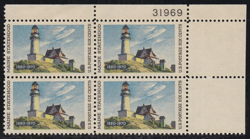 # 1391 (1970) Maine - PB, UR #31969, MNH