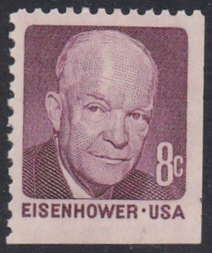 # 1395a (1971) Eisenhower, SG - Bklt sgl, MNH