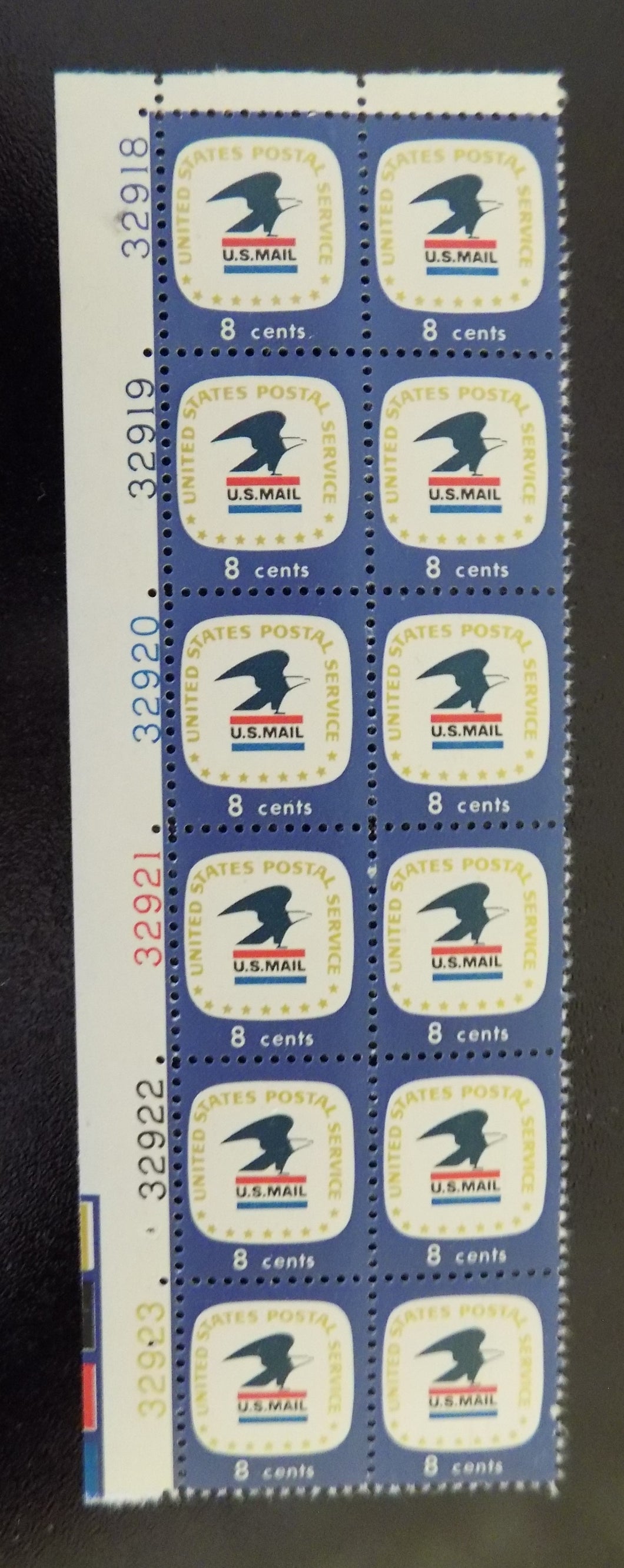 # 1396 (1971) Eagle, Tagged - PB, UL #32923, MNH