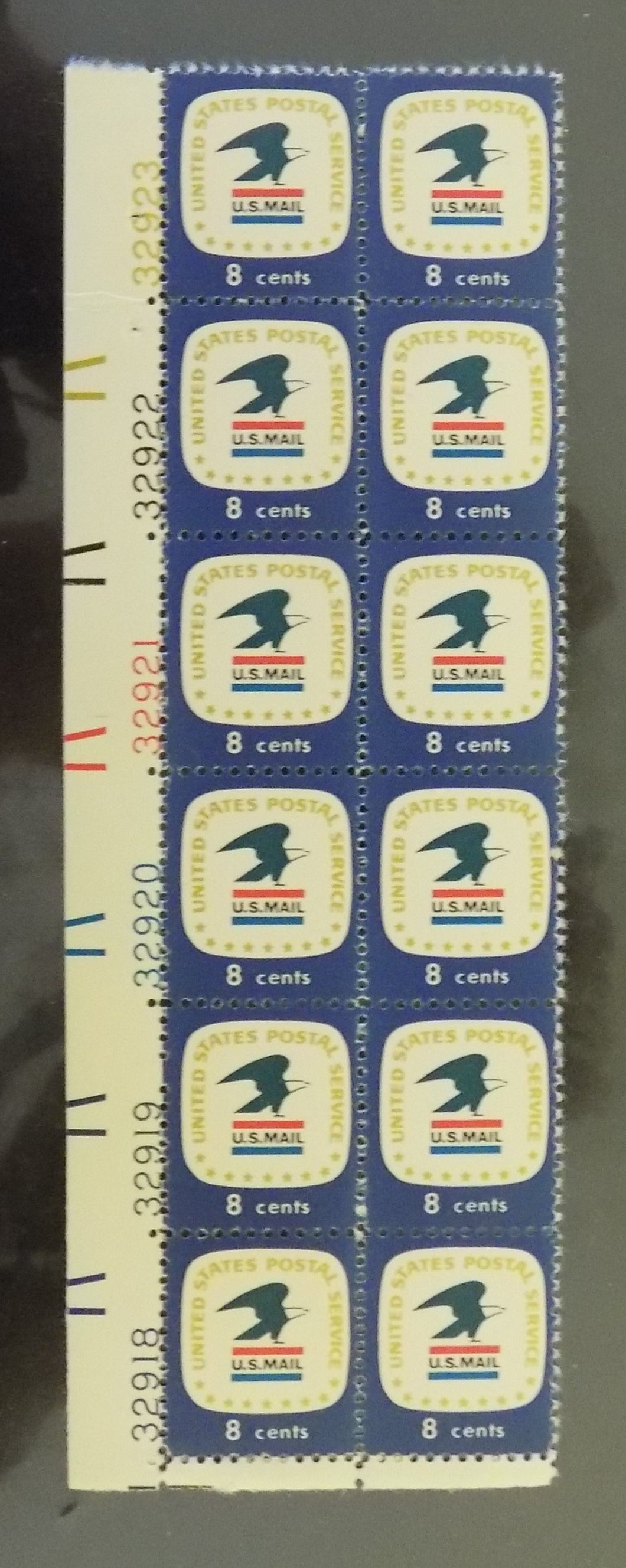 # 1396 (1971) Eagle, Tagged - PB, LL #32918, MNH