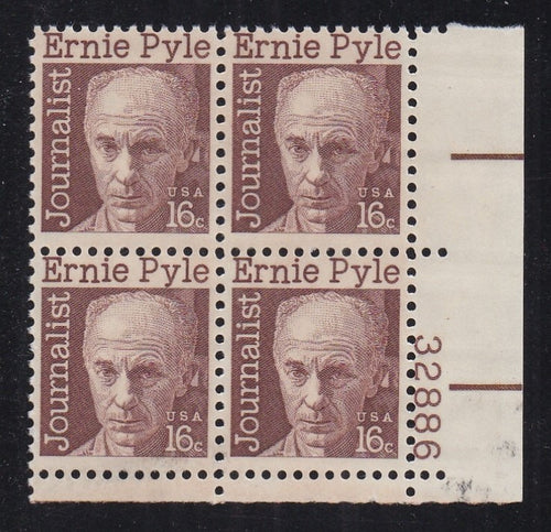 # 1398 (1971) Pyle, Tagged - PB, LR #32886, MNH