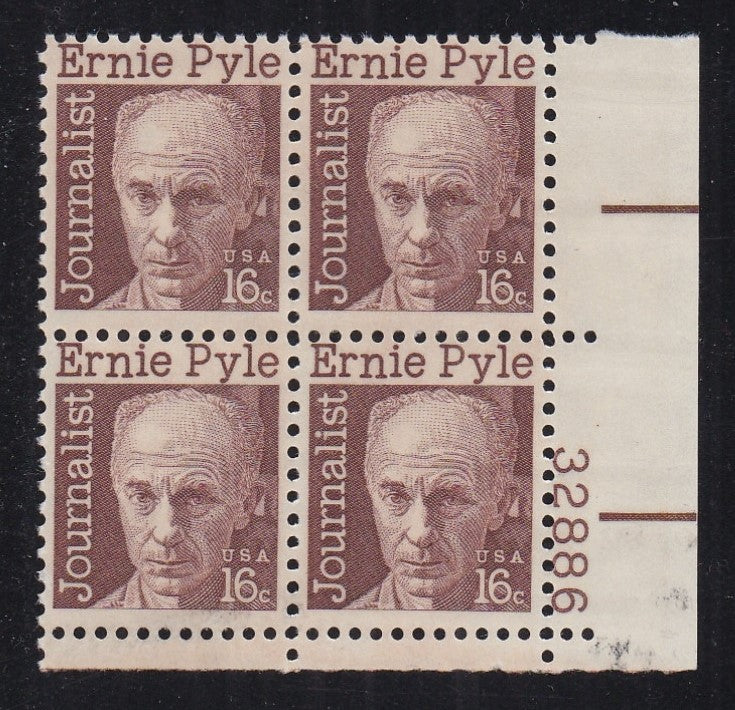 # 1398 (1971) Pyle, Tagged - PB, LR #32886, MNH