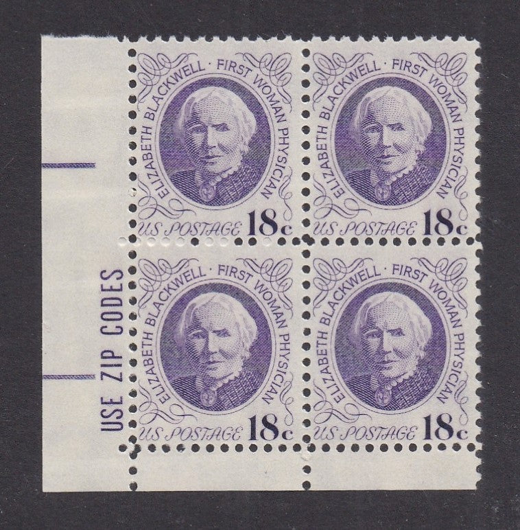 # 1399 (1974) Blackwell, Tagged - Zip BK/4, LL, MNH