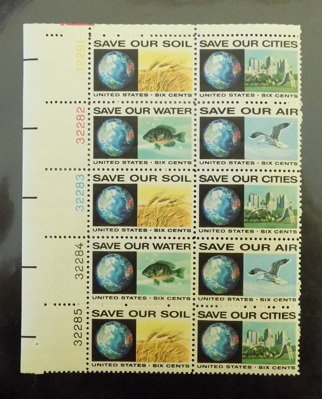 # 1410-13 (1970) Anti-Pollution - PB, UL #32281, MNH