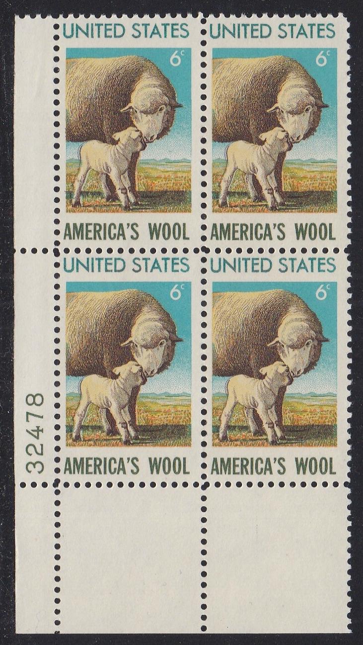 # 1423 (1971) Sheep - PB, LL #32478, MNH