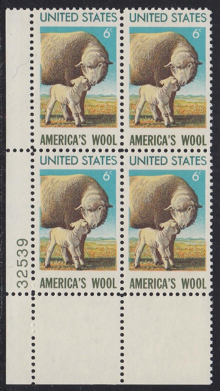 # 1423 (1971) Sheep - PB, LL #32539, MNH