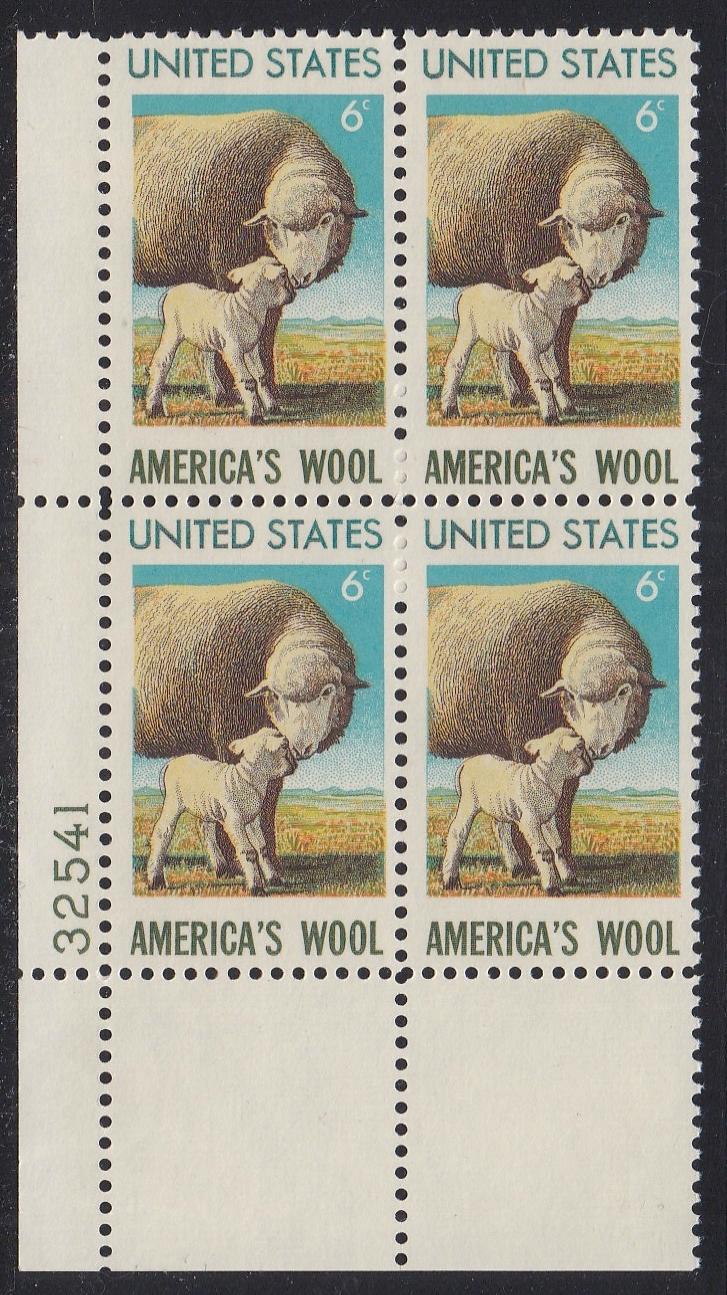 # 1423 (1971) Sheep - PB, LL #32541, MNH