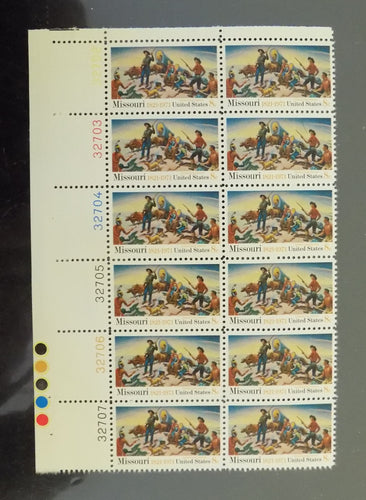 # 1426 (1971) Missouri Statehood - PB, UL #32707, MNH