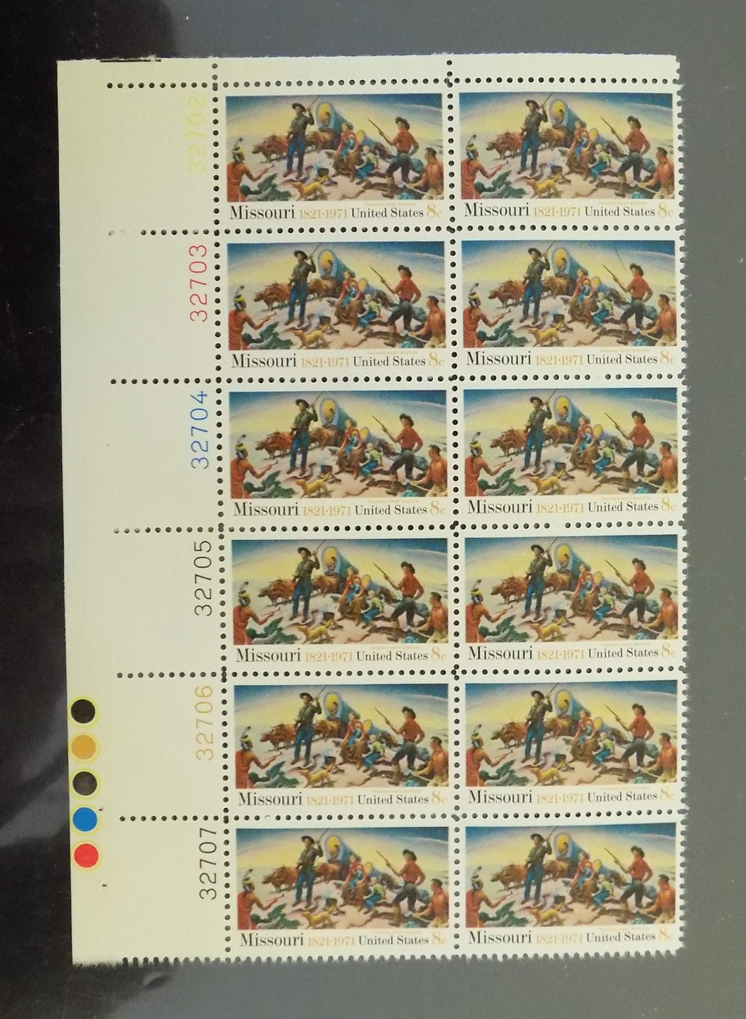 # 1426 (1971) Missouri Statehood - PB, UL #32707, MNH