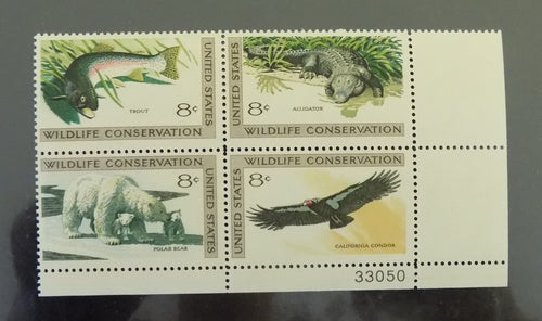 # 1427-30 (1971) Wildlife - PB, LR #33050, MNH