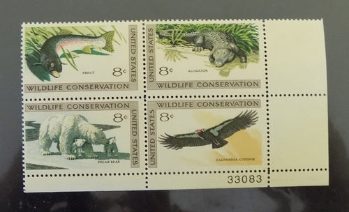 # 1427-30 (1971) Wildlife - PB, LR #33083, MNH