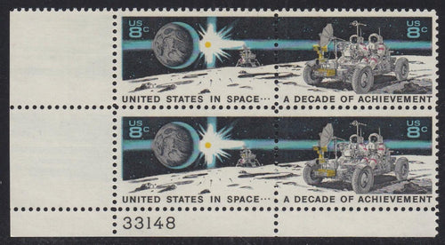 # 1434-35 (1971) Apollo 15 - PB, LL #33148, MNH