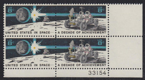 # 1434-35 (1971) Apollo 15 - PB, LR #33154, MNH