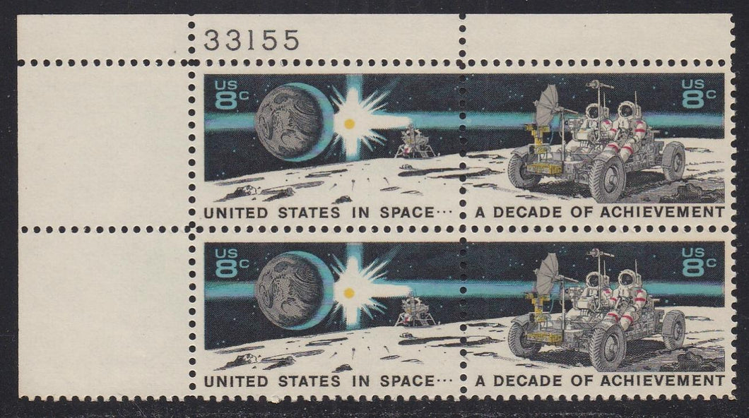 # 1434-35 (1971) Apollo 15 - PB, UL #33155, MNH