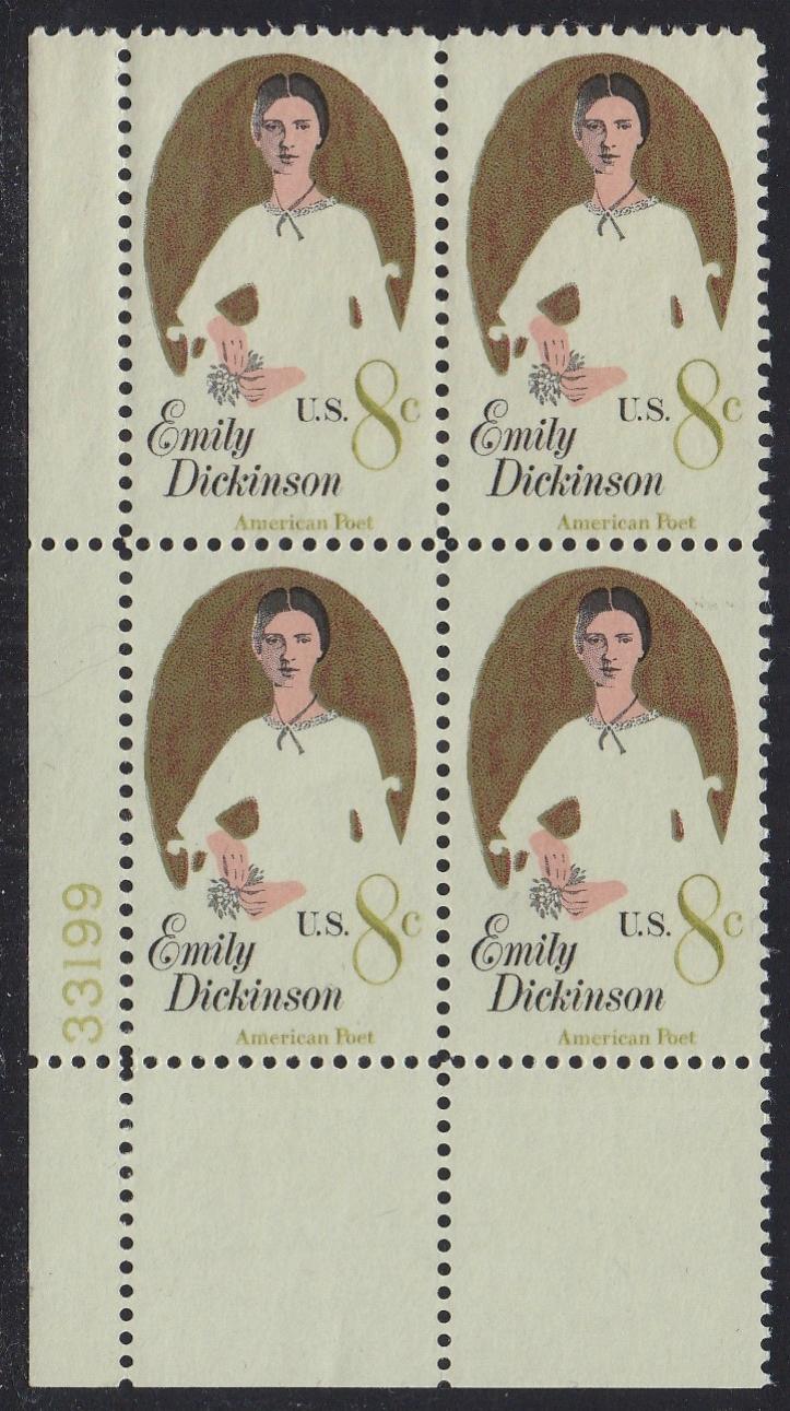 # 1436 (1971) Dickinson - PB, LL #33199, MNH