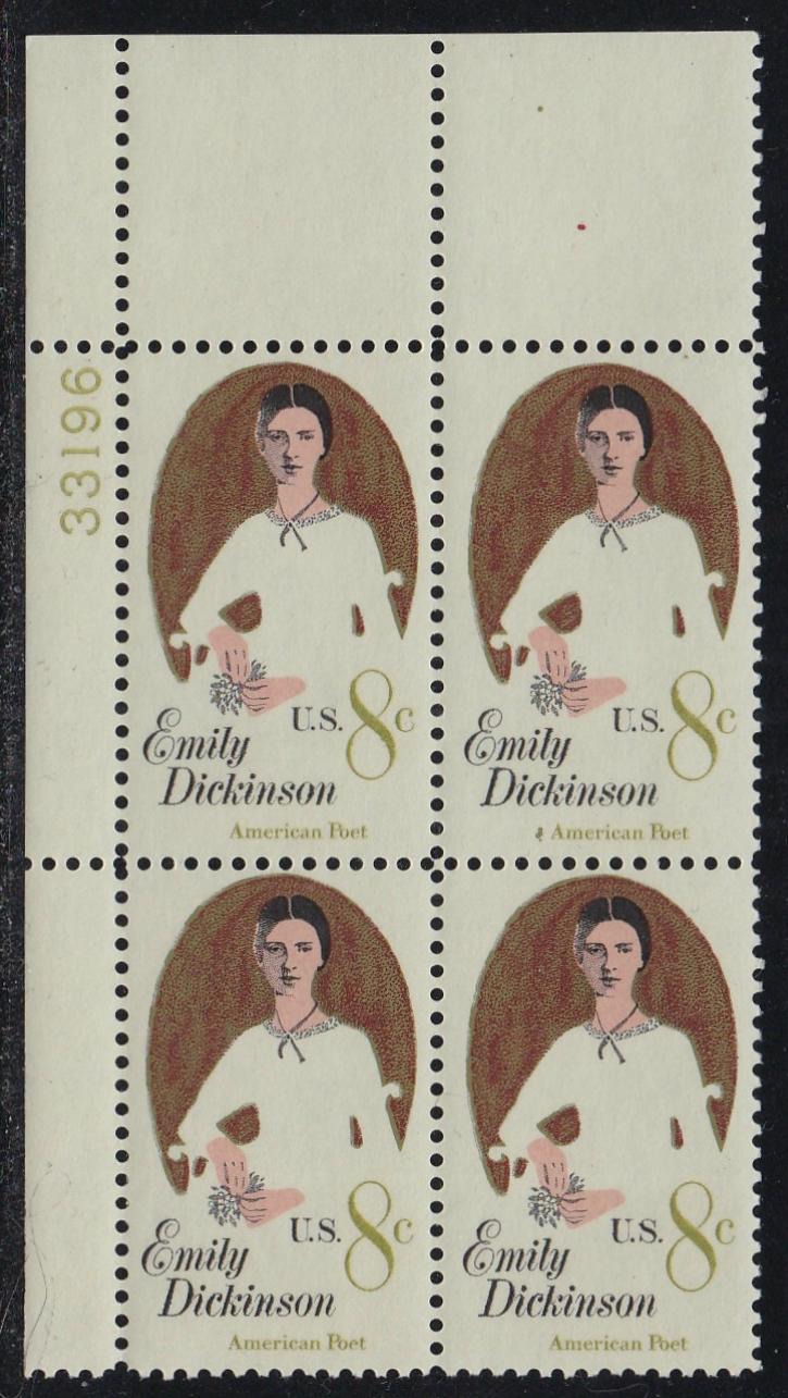 # 1436 (1971) Dickinson - PB, UL #33196, MNH