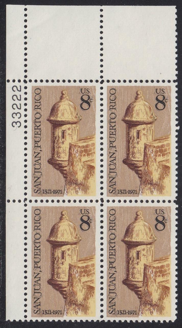 # 1437 (1971) San Juan - PB, UL #33222, MNH