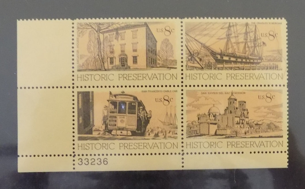 # 1440-43 (1971) Historic Preservation - PB, LL #33236, MNH