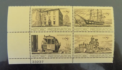 # 1440-43 (1971) Historic Preservation - PB, LL #33237, MNH