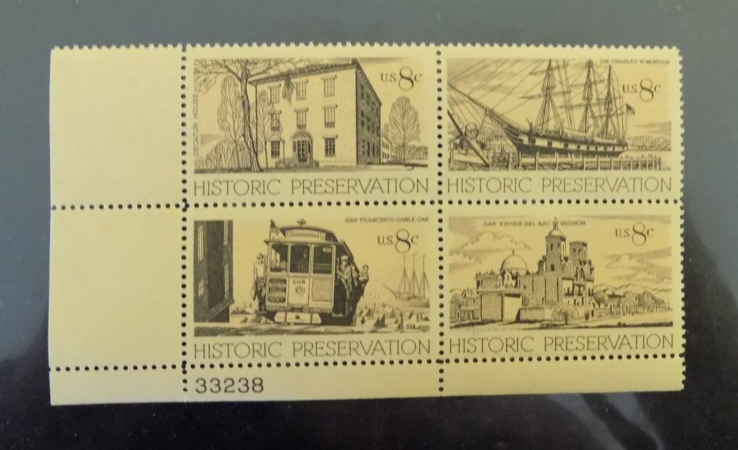 # 1440-43 (1971) Historic Preservation - PB, LL #33238, MNH