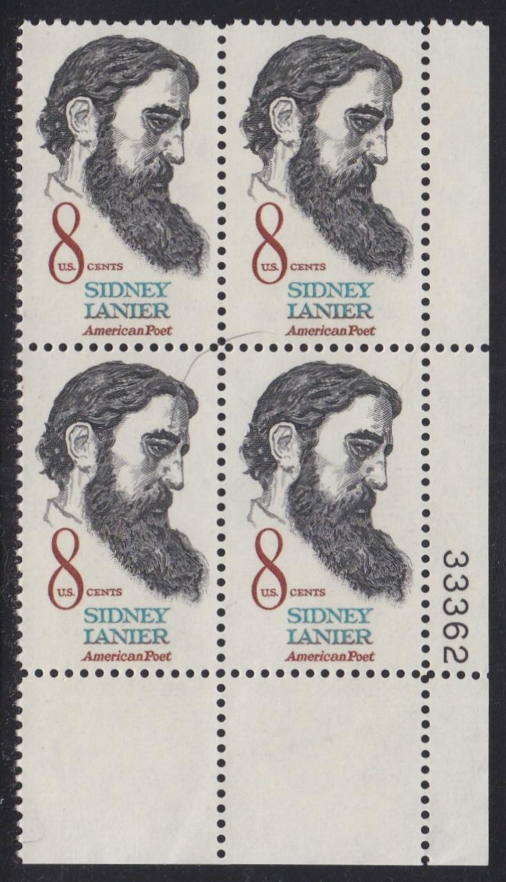 # 1446 (1972) Lanier - PB, LR #33362, MNH