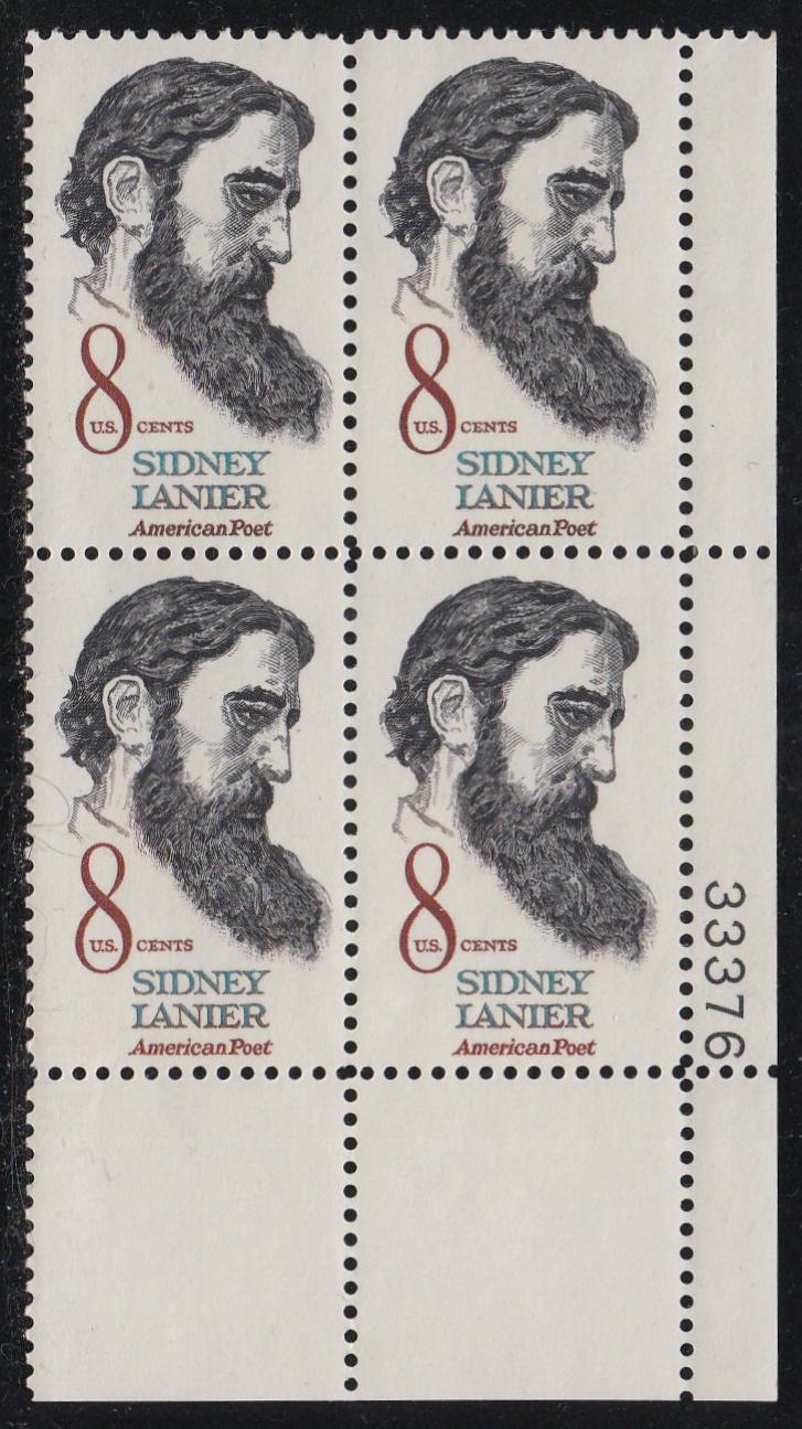 # 1446 (1972) Lanier - PB, LR #33376, MNH