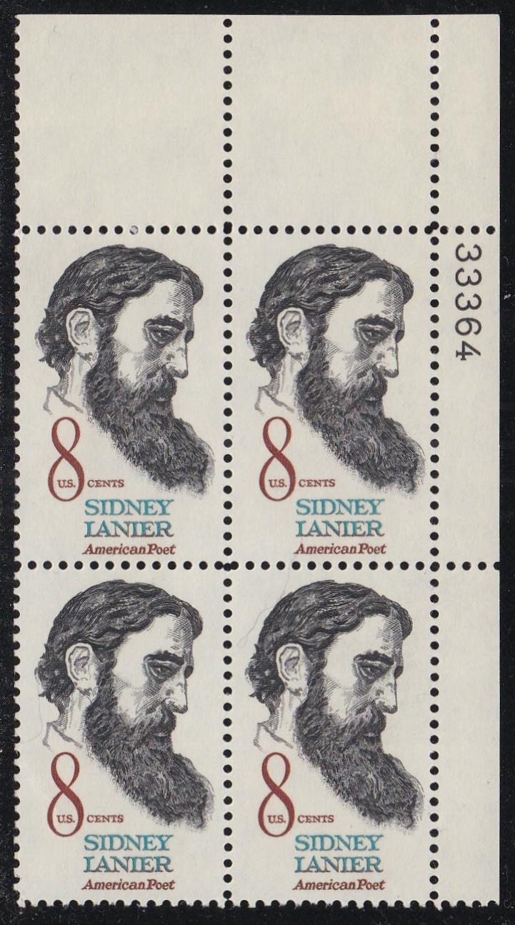 # 1446 (1972) Lanier - PB, UR #33364, MNH