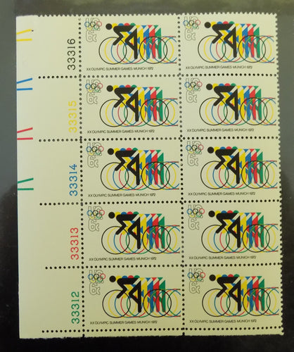# 1460 (1972) Olympics - PB, LL #33316, MNH