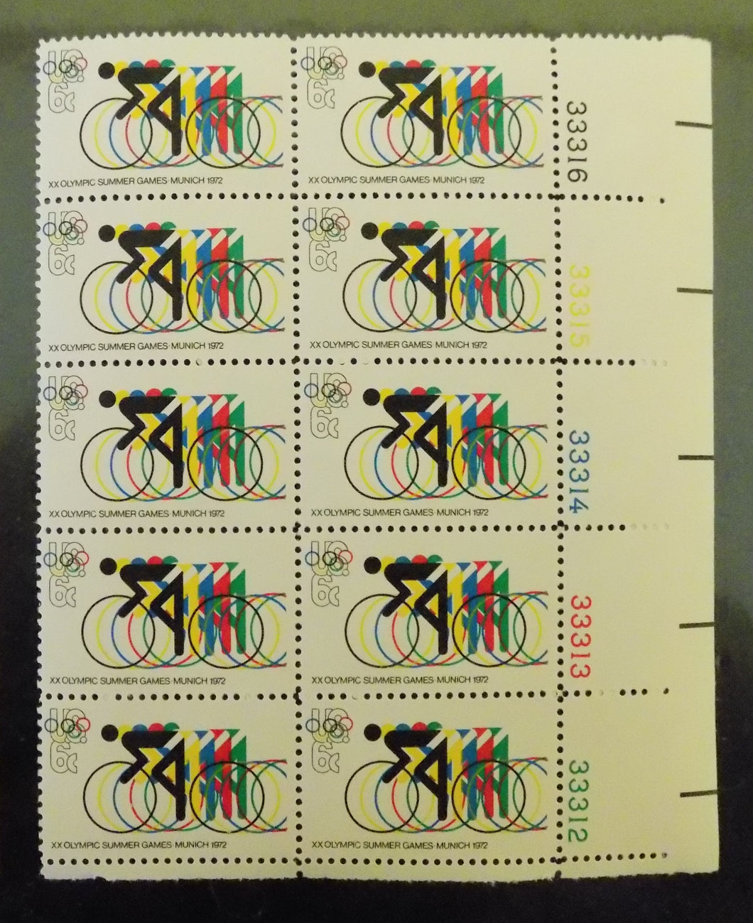 # 1460 (1972) Olympics - PB, LR #33316, MNH