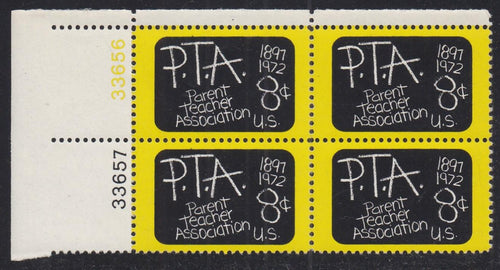 # 1463 (1972) PTA - PB, UL #33656/33657, MNH