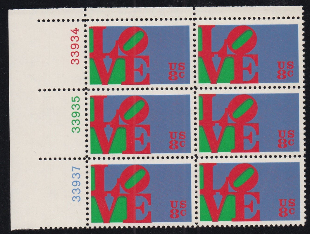 # 1475 (1973) Love - PB, UL #33937, MNH