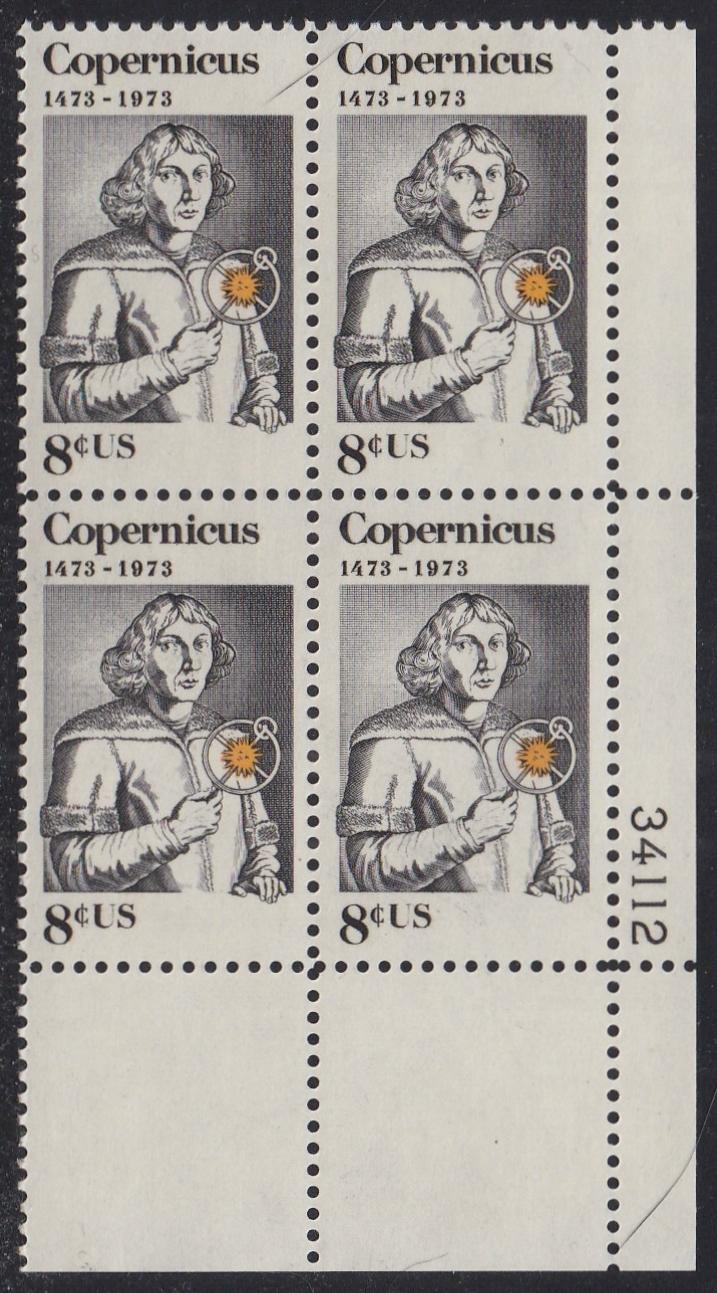 # 1488 (1973) Copernicus - PB, LR #34112, MNH