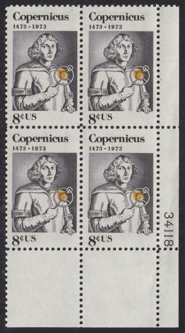 # 1488 (1973) Copernicus - PB, LR #34118, MNH