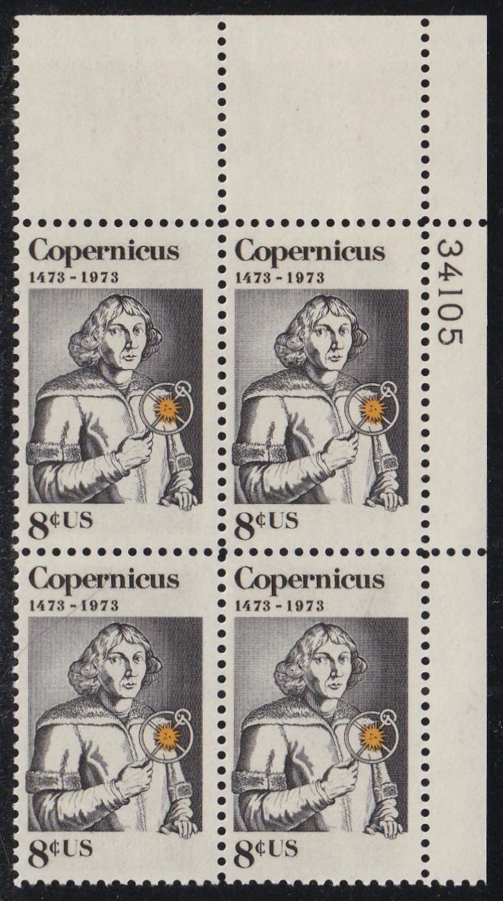 # 1488 (1973) Copernicus - PB, UR #34105, MNH