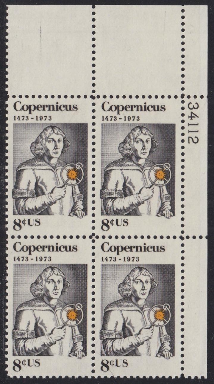 # 1488 (1973) Copernicus - PB, UR #34112, MNH