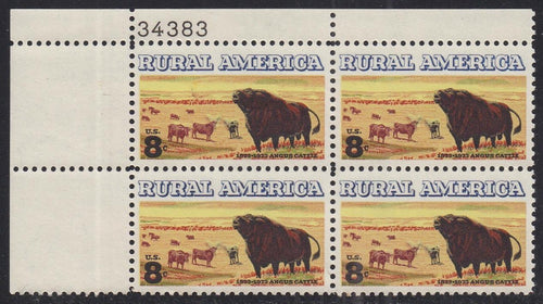 # 1504 (1973) Cattle - PB, UL #34383, MNH