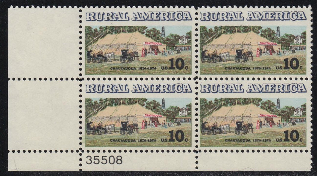 # 1505 (1973) Chautauqua Inst. - PB, LL #35508, MNH