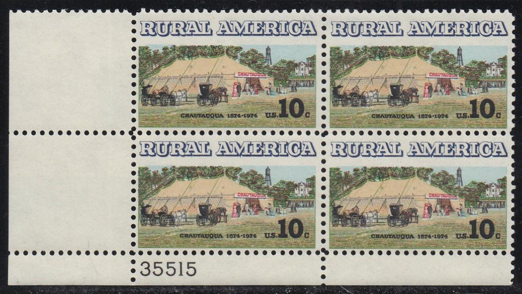 # 1505 (1973) Chautauqua Inst. - PB, LL #35515, MNH