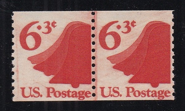 # 1518 (1974) Liberty Bell, Tagged - Coil LP, F MNH