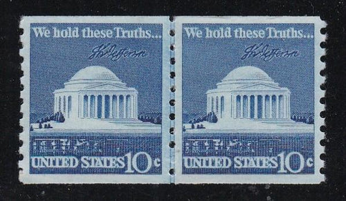 # 1520 (1973) Jefferson Memorial - Coil LP, XF MNH