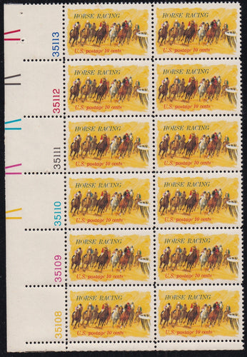 # 1528 (1974) Horse Racing - PB, LL #35113, MNH