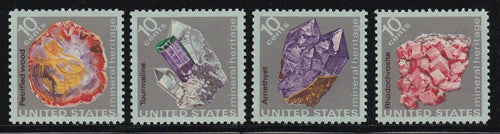 # 1538-41 (1974) Minerals - Sgls, Set/4, MNH