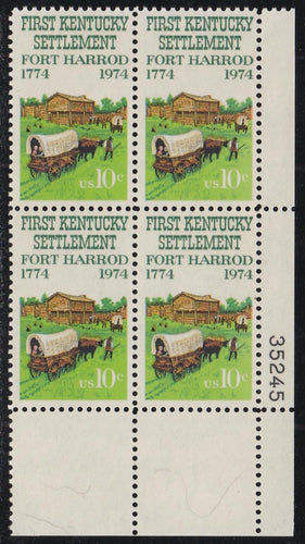 # 1542 (1974) Fort Harrod - PB, LR #35245, MNH