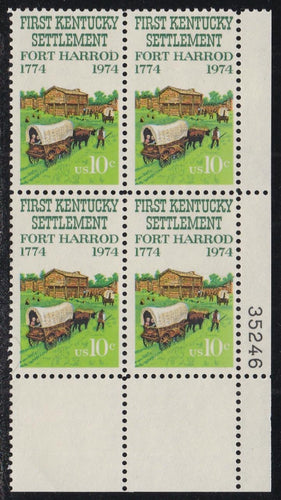 # 1542 (1974) Fort Harrod - PB, LR #35246, MNH